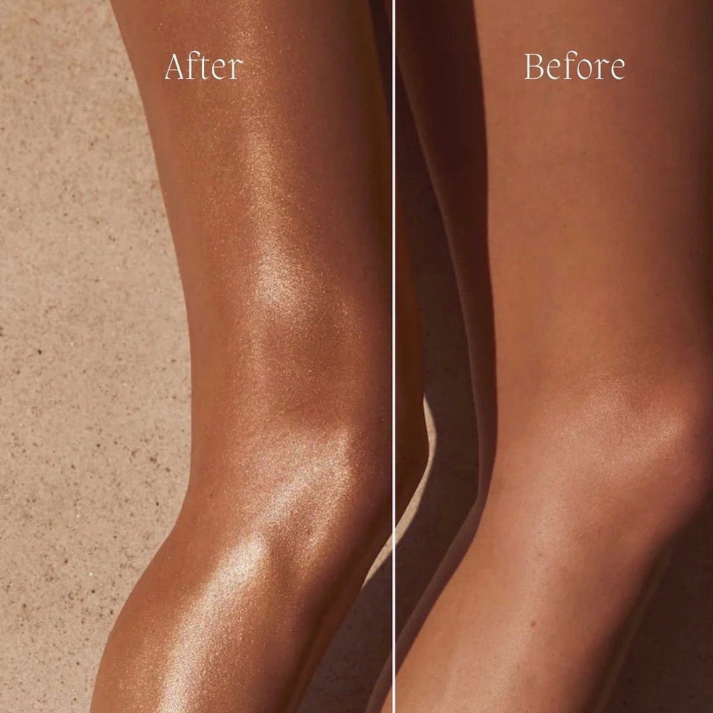 Golden Glaze – Huile Scintillante Corps à la Vanille